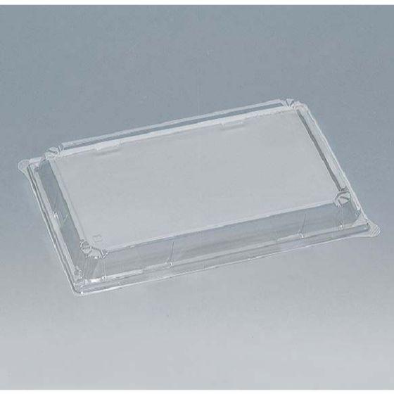 樂天商城 - 【10枚×5】新角桶 180-CF（外嵌合）フタ 福助工業 寿司桶 使い捨て 寿司容器 プラスチック ハカマ 桶 フタ　50枚入