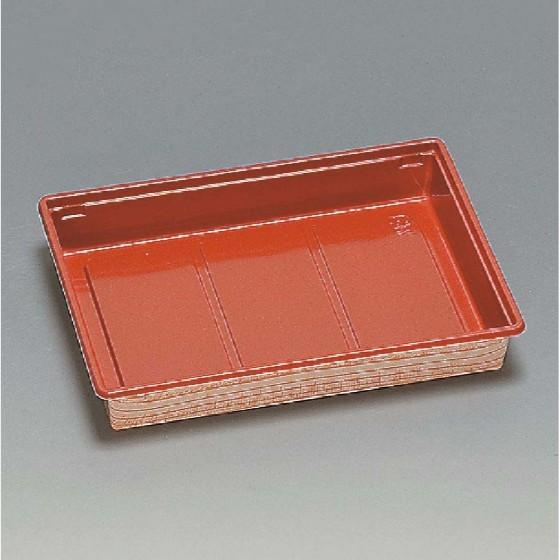 【600枚】富久折 D-25 木目 本体 福助工業 使い捨て 業務用 弁当容器 寿司容器 　（地域限定 送料無料）600枚入