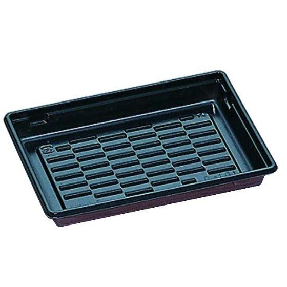 【1000枚】新富久折 D-101H 黒うるし 本体 福助工業 使い捨て 弁当容器 惣菜容器 にぎり寿司 鮨 巻き寿司容器　（本体のみ）1000枚入