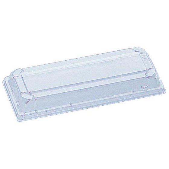 樂天商城 - 【50枚】新富久折 D-551F 蓋 福助工業 使い捨て 寿司容器 弁当容器 惣菜容器 恵方巻 鮨 太巻き 巻き寿司容器 フタ　50枚入