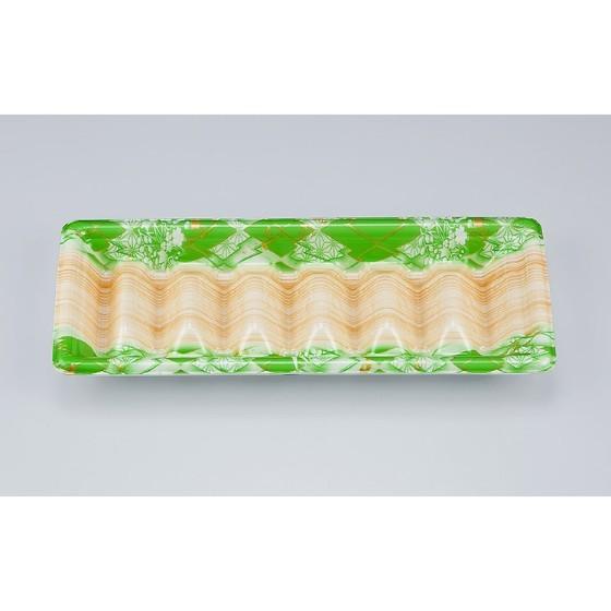 樂天商城 - 【50枚】SF和角巻段26-10 花板緑本体（細巻カット3本分・中巻カット2本分） シーピー化成 使い捨て 弁当 惣菜 恵方巻 鮨 太巻き 巻き寿司容器　（本体のみ）50枚入