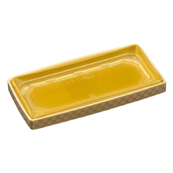 【30枚】WUS-M1大 本体 市松金（極太巻） エフピコ 使い捨て 弁当 惣菜 恵方巻 鮨 太巻き 巻き寿司容器　（本体のみ）30枚入