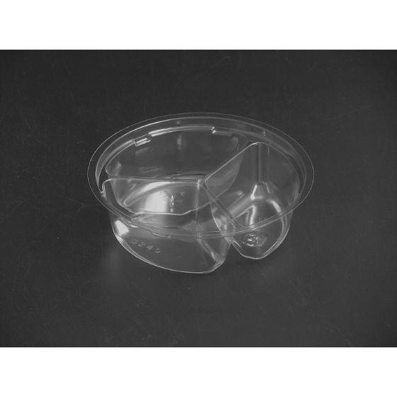 【100枚】G 240 IS 新 （三仕切） 中皿 あんみつ リスパック 使い捨て 業務用 業務用 和菓子 スイーツ ..