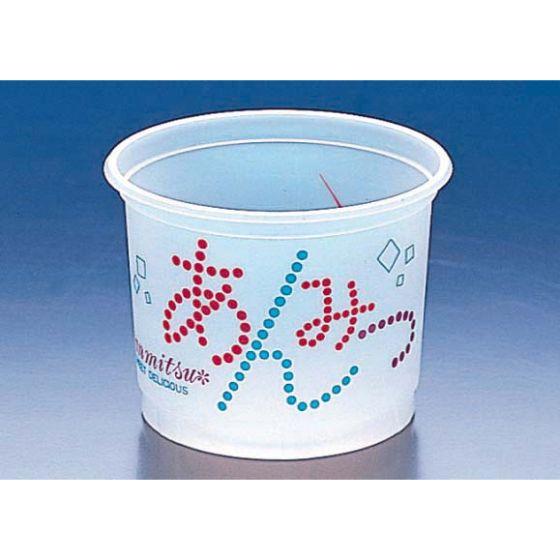 【50枚】G 240BN 規格あんみつ容器 リスパック 使い捨て 業務用 業務用 和菓子 スイーツ デザートカップ （本体のみ）　50枚入