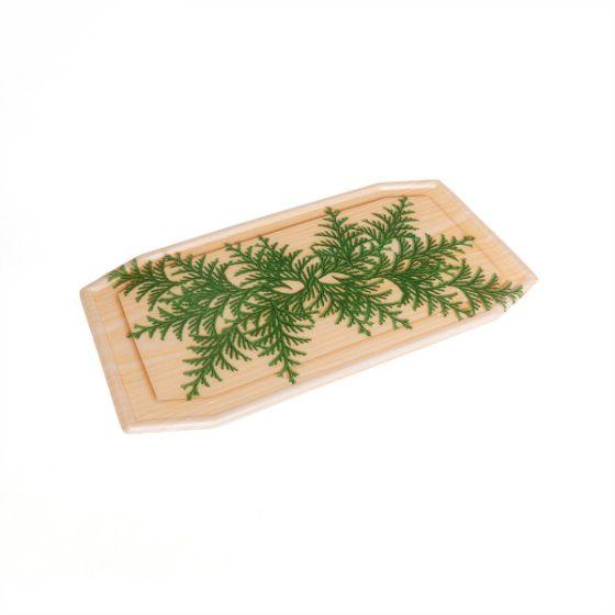 【50枚】檜葉 手板-角30 エフピコ 使い捨て 業務用 容器 食品トレー スパー 切り身 干物 トレー　50枚入