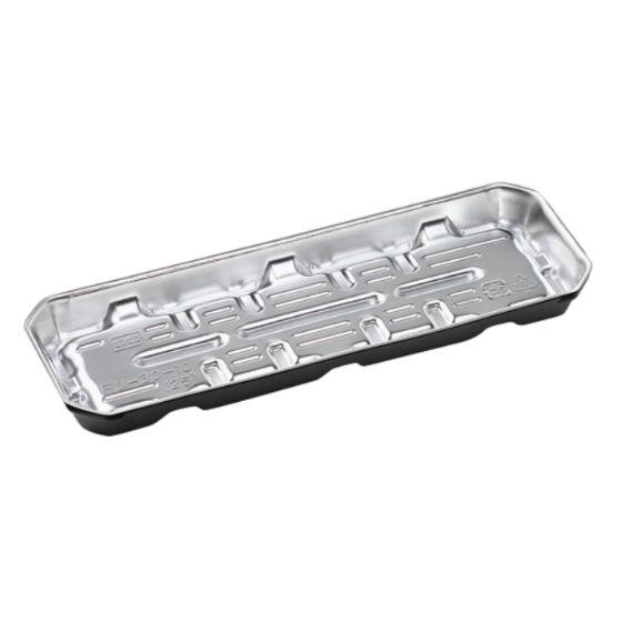 Rakuten - 【50枚】FU-30-10（25） デラックス黒 エフピコ 使い捨て 業務用 容器 食品トレー スーパー 鰻 うなぎトレー 50枚入