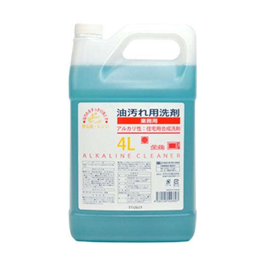 【1個】GO 油汚れ用洗剤 油汚れ用 洗剤　4L×1個入 送料無料