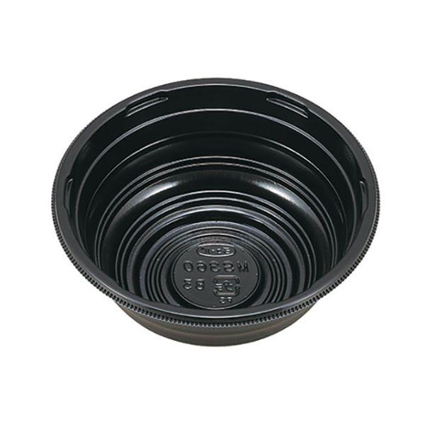 Rakuten - 【1200枚】MS丼-360 黒 本体 エフピコチューパ 使い捨て 容器 業務用 丼 お弁当 お持ち帰り どんぶり容器　1200枚入 送料無料