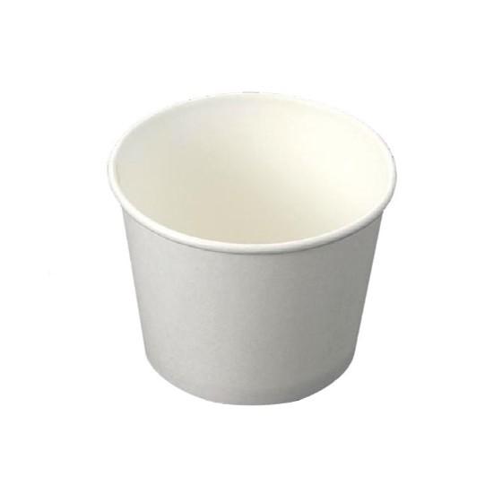 【50枚】KM100-390 白 本体 ケーピープラテック 使い捨て 惣菜 みそ汁カップ スープ容器　（本体のみ）..