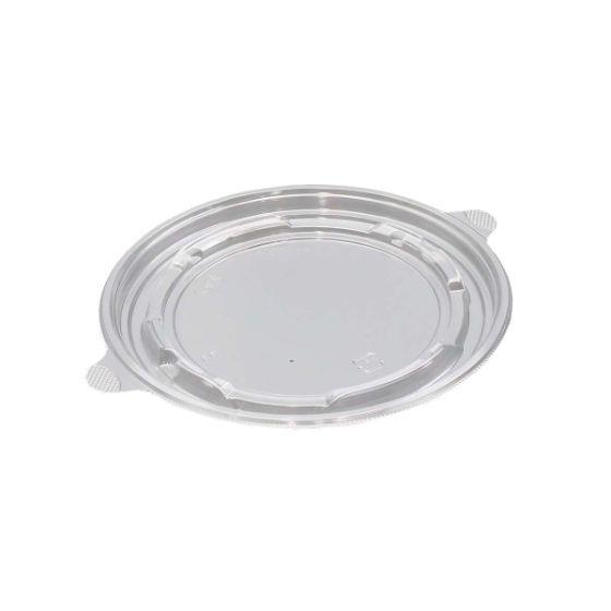 樂天商城 - 【50枚】T-DLVデリ 18-16内嵌合K蓋（穴有） エフピコ 使い捨て 弁当 惣菜 スープ シチュー カレー デリバリー容器 フタ　50枚入