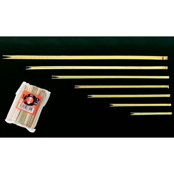 樂天商城 - 【100本】12cm・竹串 松葉串 生地（約 巾4mm×12cm）神堂 使い捨て 業務用 BBQ 天然素材 竹串 100本入