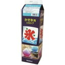 【1本】かき氷シロップ みぞれ (1.8L) かき氷 シロップ 業務用 氷みつ 1800ml 1本入