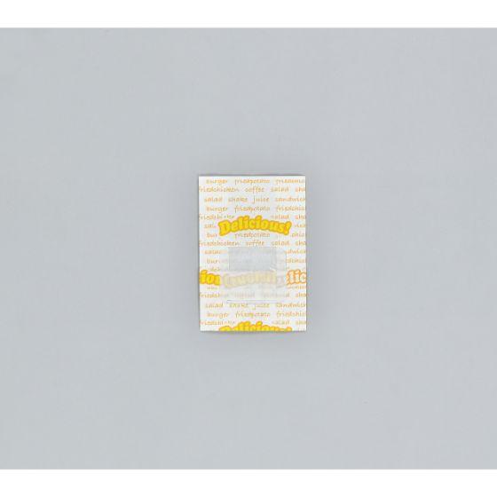 【2000枚】ルックバッグ No.3S デリシャス （巾110×高さ160×マチ60mm） 福助工業 窓付き 角底袋 紙袋　2000枚入（1ケース 送料無料）