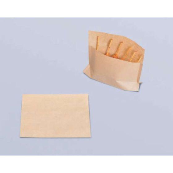 【2400枚】ラミパックガゼット袋 未晒無地 210×170×30mm 福助工業 ディスプレイ効果 青果 惣菜 焼芋 複合製品 2400枚入