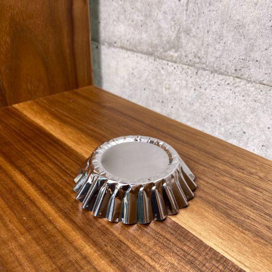 【1000枚】M6 銀40μ 厚手 マドレーヌ 6号 合紙ナシ （60×20） アルミケース 丸型 業務用 焼き菓子 洋菓子 ベーキングカップ 1000枚入×1本 2