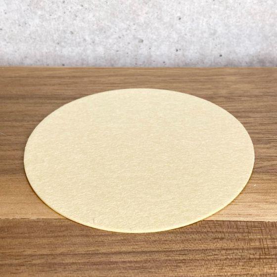 【6000枚】丸・紙製 クラフト色 コースター （φ90×厚1.0mm） BAR 飲食店 業務用 使い捨て おしゃれ 紙コースター シンプル 円形　6000枚入