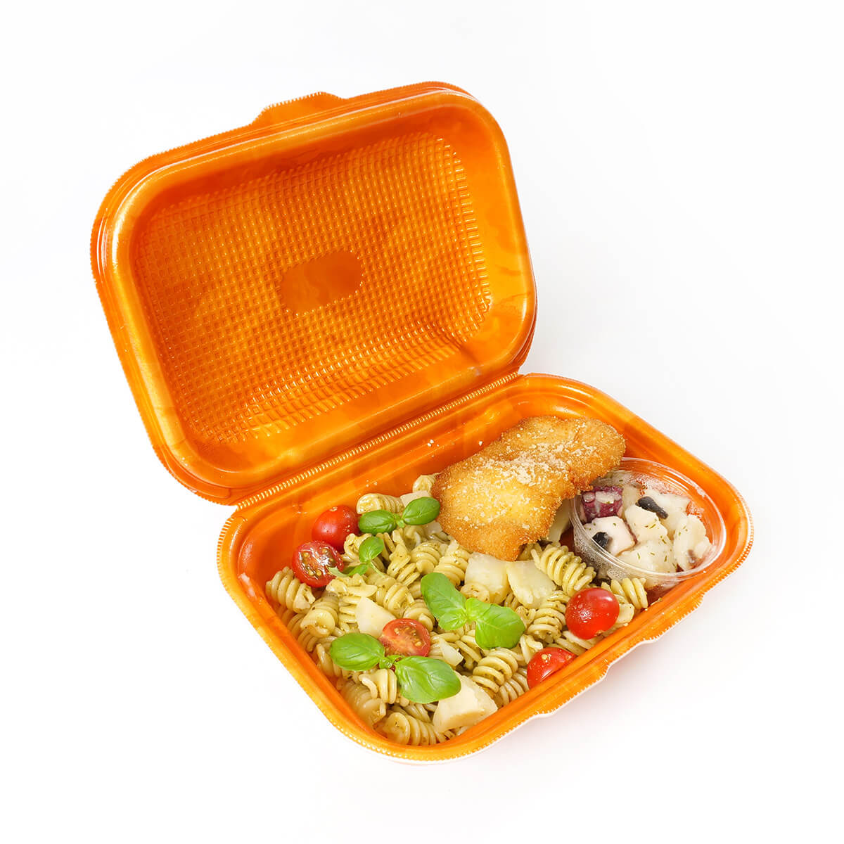 Rakuten - 【180枚】DLVボーノ23-16 カフェORW エフピコ 使い捨て 容器 業務用 お惣菜 PSP ごはん ランチ 弁当容器 180枚入