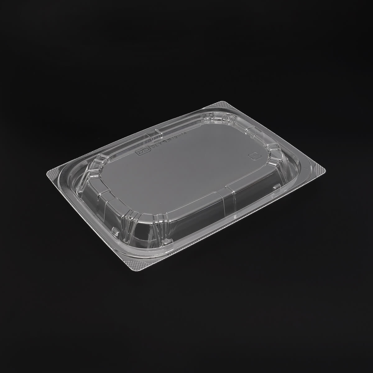 【50枚】T-DLV角丼19-14中皿内嵌蓋 エフピコ 業務用 使い捨て 弁当 二段 丼 どんぶり 容器 （フタのみ）50枚入