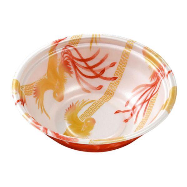 Rakuten - 【600枚】MFPホット麺19(61)鉢 らん鳥赤石 エフピコ どんぶり 素麺（本体のみ） 600枚入
