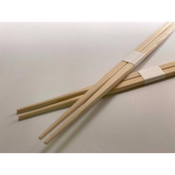 樂天商城 - 【100膳】白杉 らん中 24cm 白帯巻 杉箸 高級 割り箸 使い捨て 業務用 飲食店 割箸　100膳入