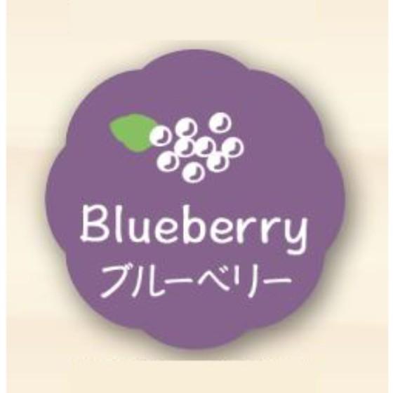 Rakuten - 【ブルーベリー】150枚 （26×26） カミイソ産商 お菓子用 シール Blueberry J-648 かわいい ギフト スイーツ ケーキ 食品用 ラベル シール　150枚入