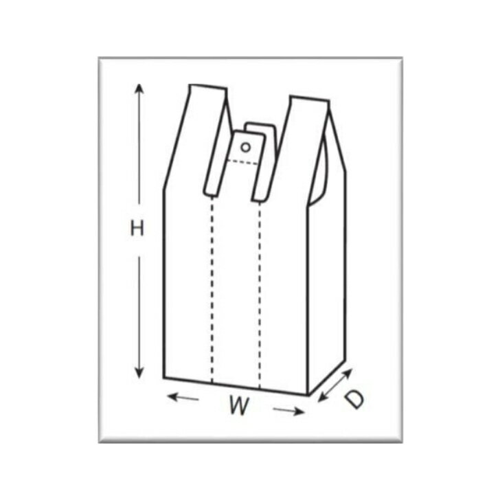 【2000枚】 ハッピーバッグ (半透明) SS 業務用 ブロック付き レジ袋 安い ビニール袋 ポリ袋 エンボス加工 手提げ袋 小分け袋 100枚×20袋