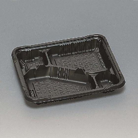 樂天商城 - 【50枚】憩い RP-4-1H 黒 E 本体 福助工業 使い捨て 弁当容器　（本体のみ）50枚入