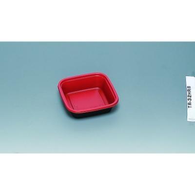 乐天商城 - 【50枚】TR-32H R/B 本体 （約700ml） 福助工業 使い捨て 業務用 弁当容器 テイクアウト お持ち帰り 丼 重 どんぶり 容器　（本体のみ）50枚入