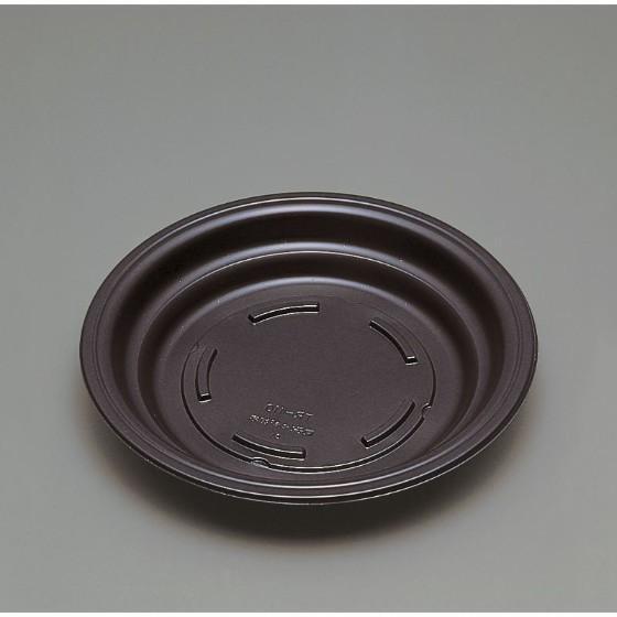 樂天商城 - 【50枚】TR-110H 黒 本体 円形 福助工業 使い捨て 業務用 弁当容器 テイクアウト お持ち帰り 洋食 軽食 中華 惣菜容器　（本体のみ）50枚入