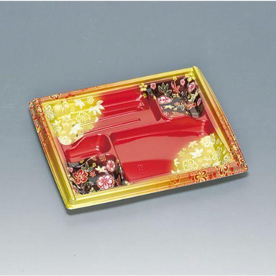 樂天商城 - 【600枚】箱膳 23-20-6H 光華 本体 福助工業 使い捨て 業務用 弁当箱 テイクアウト お持ち帰り 弁当容器　（本体のみ）600枚入