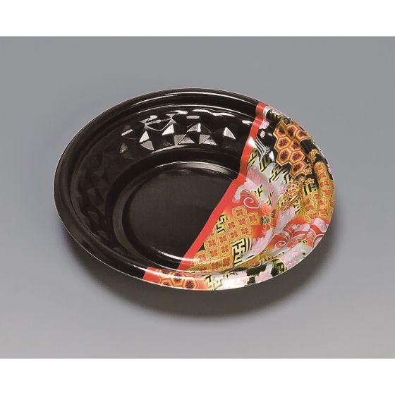 【50枚】福丸丼 200H ひとえ赤 福助工業 使い捨て 弁当 丼 PP発泡 どんぶり容器　（本体のみ）50枚入