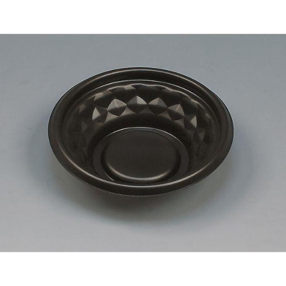 樂天商城 - 【50枚】福丸丼 160H 黒 福助工業 使い捨て 弁当 丼 PP発泡 どんぶり容器　（本体のみ）50枚入