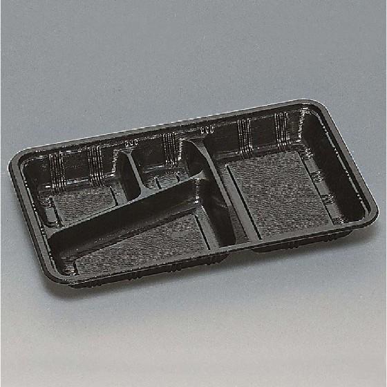 樂天商城 - 【50枚セット】LC-625 黒（かぶせフタ付） 福助工業 使い捨て 仕出し容器 弁当容器　50枚セット