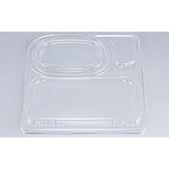 樂天商城 - 【50枚】CBFNランチ13 嵌合蓋 シーピー化成 弁当 惣菜 使い捨て 業務用 デリカ ランチ テイクアウト 23−23 弁当容器 フタ　50枚入