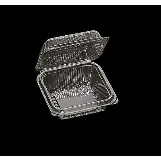 【50枚】FKパック P-8 有穴（4穴） 114×115×H63 福助工業 使い捨て 業務用 トマト 容器 野菜 フードパ..