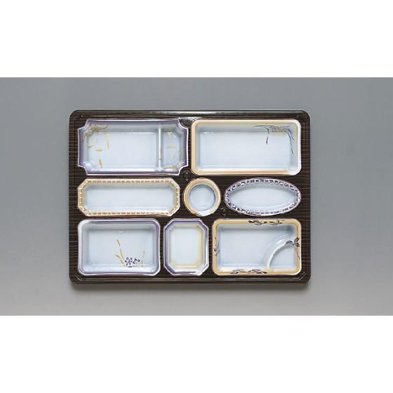 樂天商城 - 【20枚】優膳 YN-580H あずさ 本体 福助工業 使い捨て 弁当容器 仕出し容器　20枚入