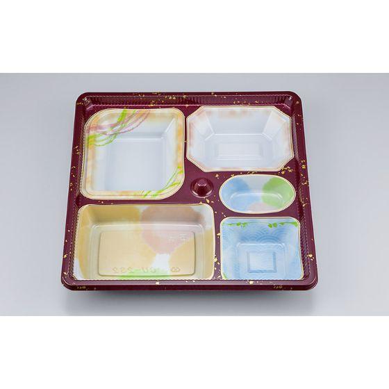 樂天商城 - 【20枚】CU-232 あさか 本体 シーピー化成 使い捨て 容器 業務用 弁当容器 会席膳 仕出し容器 （本体のみ） 20枚入