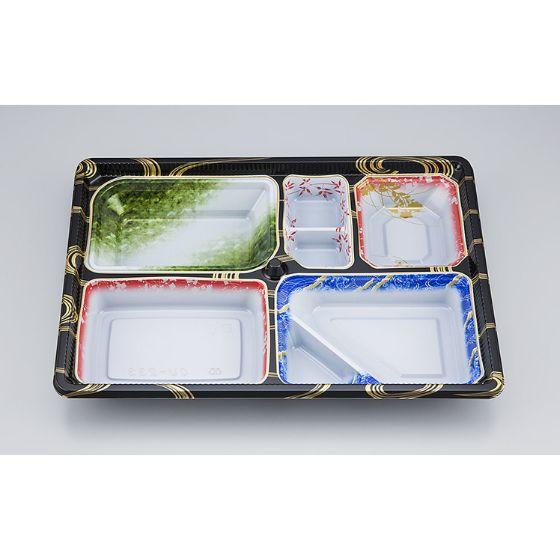 樂天商城 - 【20枚】CU-233 曲水 本体 シーピー化成 使い捨て 容器 業務用 弁当容器 会席膳 仕出し容器 （本体のみ） 20枚入