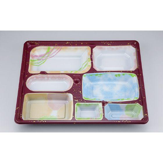 樂天商城 - 【20枚】CU-238 あさか 本体 シーピー化成 使い捨て 容器 業務用 弁当容器 会席膳 仕出し容器 （本体のみ） 20枚入