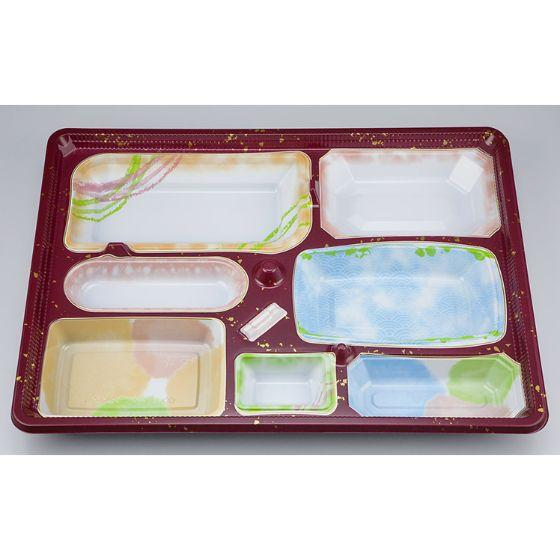 樂天商城 - 【20枚】CU-239 あさか 本体 シーピー化成 使い捨て 容器 業務用 弁当容器 会席膳 仕出し容器 （本体のみ） 20枚入