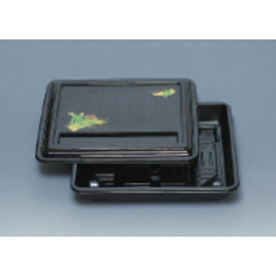 樂天商城 - 【80枚セット】優膳 YN-360 萩 供フタ付（本体・蓋セット）福助工業 弁当容器 仕出し容器 （本体・フタ） 80枚セット【※中仕切は別売です】