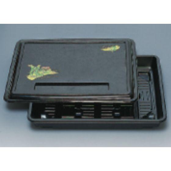 樂天商城 - 【20枚セット】優膳 YN-390 萩 供フタ付（本体・蓋セット）福助工業 使い捨て 会席 弁当容器 仕出し容器 （本体・フタ） 20枚セット【※中仕切は別売です】