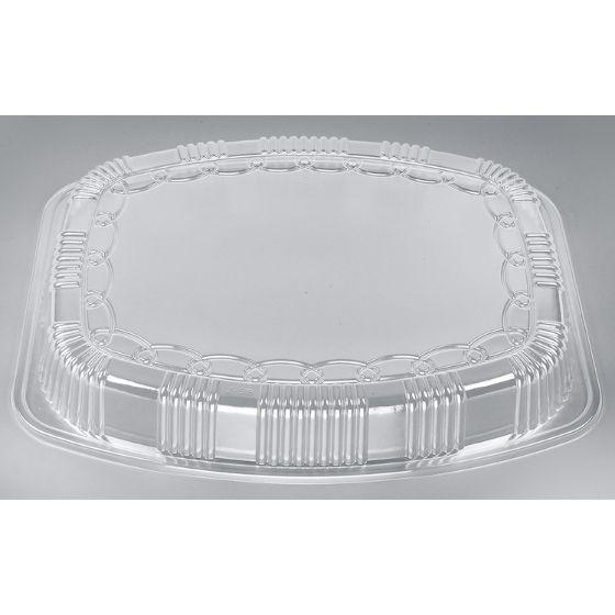 【20枚】Z-518 透明蓋（B） シーピー化成 使い捨て 業務用 弁当 惣菜 中華 仕出し 小判皿 オードブル容器（フタのみ） 20枚入