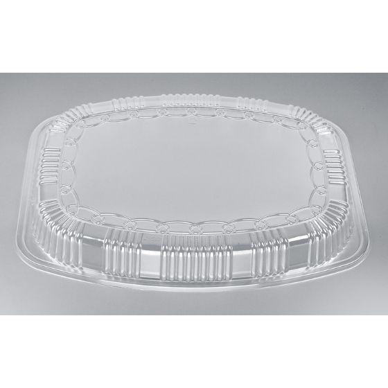 樂天商城 - 【20枚】Z-517 透明蓋（B） シーピー化成 使い捨て 業務用 弁当 惣菜 中華 仕出し 小判皿 オードブル容器（フタのみ） 20枚入