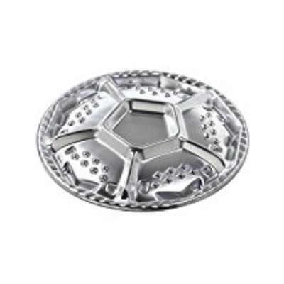 樂天商城 - 【10枚】シェルトプラッター丸40 本体 銀 エフピコ 使い捨て 弁当 惣菜 中華 仕出し 丸皿 オードブル容器　（本体のみ）10枚入