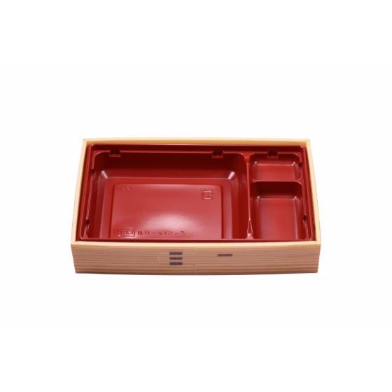 樂天商城 - 【20枚】わっぱ WUかん合-415-2 本体 エフピコ 使い捨て 業務用 高級 発泡 折箱 弁当容器　（本体のみ）20枚入