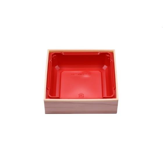 【15枚】WIC-13 本体 香木 エフピコ 使い捨て 業務用 高級 発泡 折箱 弁当容器　（本体のみ）15枚入