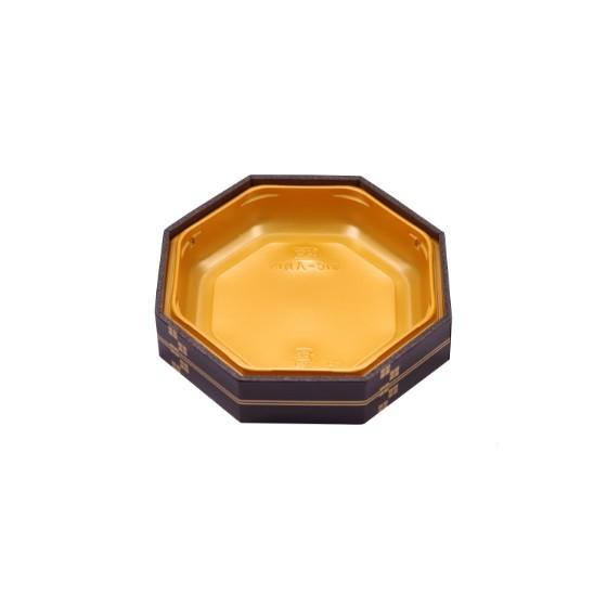 樂天商城 - 【20枚】WIC-八角15 本体 本陣金 エフピコ 使い捨て 業務用 高級 発泡 折箱 弁当容器　（本体のみ）20枚入