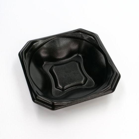 乐天商城 - 【1200枚】MFPかぐら丼16-16本体 黒 エフピコ 使い捨て 業務用 弁当 発泡 丼 角丼 どんぶり容器 （本体のみ） 1200枚入