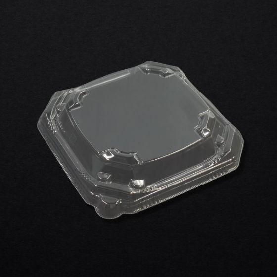 樂天商城 - 【1200枚】T-かぐら丼16-16嵌合蓋エコOPET エフピコ 使い捨て 業務用 弁当 発泡 丼 角丼 どんぶり容器 （フタのみ） 1200枚入